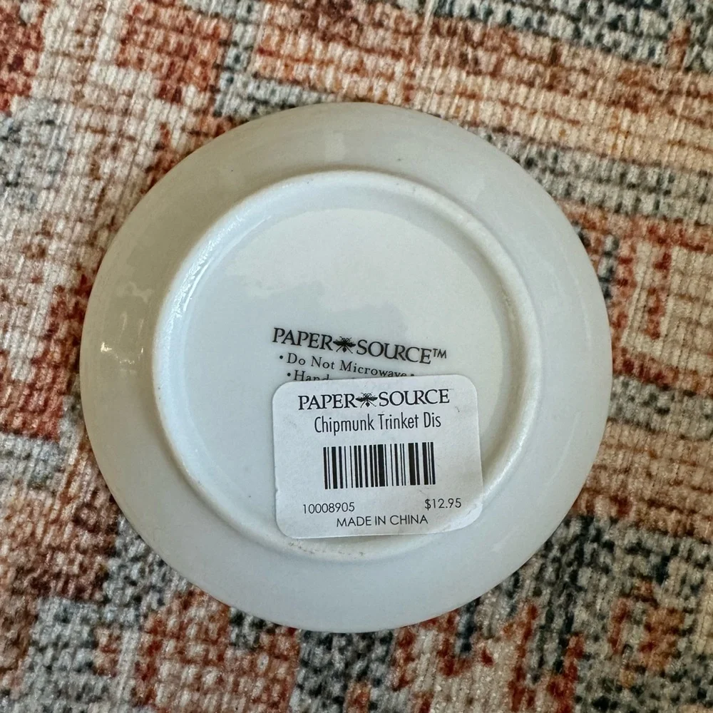 Paper Source Chipmunk Trinket Dish